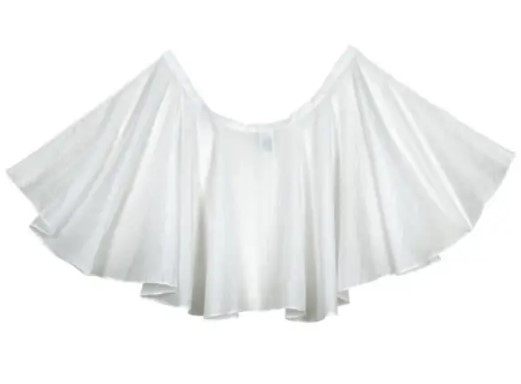 Накидка "Crash" Comair нейлон з застібкою-липучкою біла 85х85 см