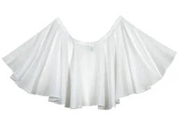 Накидка "Crash" Comair нейлон з застібкою-липучкою біла 85х85 см