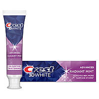 Отбеливающая зубная паста Crest 3D White Radiant mint toothpaste 68гр