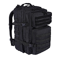 Тактический рюкзак мужской 50 л черный, армейский рюкзак военный совместим с MOLLE