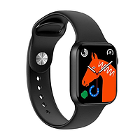 Смарт годинник Smart Watch T55, розумний годинник з тонометром, електронний наручний годинник чорний, годинник з крокоміром