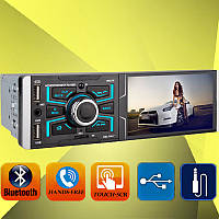 Автомагнитола 4,1" ISO 1 din USB microSD Bluetooth FM Aux пульт AV-in Pion-SВ 4062T