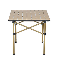 Складной столик для пикника 53x51x50 см, туристический стол раскладной, стол походный, стол для кемпинга