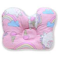 Ортопедические подушки для кривошеи Подушка бабочка для младенцев Специальная подушка для новорожденных