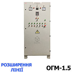 Шафа керування ОГМ-1.5 для додаткового гранулятора Пульт розширення лінії гранулятора ОГМ