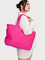 Мягкая женская сумка-шоппер Victoria's Secret на молнии оригинал