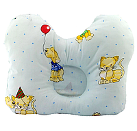 Подушка для малыша от кривошеи Подушки для новорожденных Подушка бабочка для младенцев в кроватку