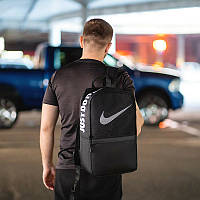 Рюкзак спортивный городской мужской женский черный Nike