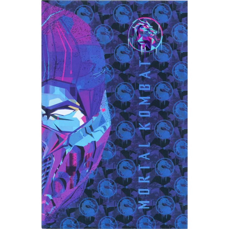 Записна книга блокнот Kite Mortal Kombat А6 клітинка тверда обкладинка (MK22-199-2)