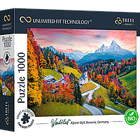 Пазли Trefl біля підніжжя Альп. Баварія. Німеччина 1000 елементів серії Безмежна колекція 68 TN, код: 8264329