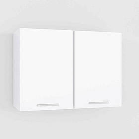 Шафа навісна дводверя під сушку для кухні, кухонна навісна шафка з ламінованого ДСП, шафа для кухні