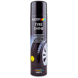 Поліроль для чорніння шин у спреї Motip Tyre Shine 600мл