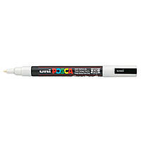 Художественный маркер UNI Posca White 0.9-1.3 мм (PC-3M.White)