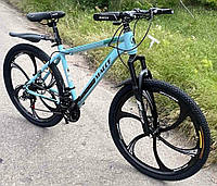 Велосипед горный на литых дисках Macce 26" дюймовых колесах передач 21 MTB