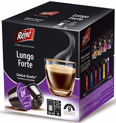 Кава в капсулах Dolce Gusto Cafe Rene Lungo Forte