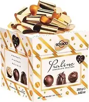 Цукерки Шоколадні Асорті Праліне Сокадо Luxury Chocobox Assorted Praline Socado 250 г Італія