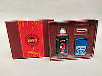 Зажигалка бензиновая в подарочной коробке JIANTAI "Jack Daniels Old" Blue