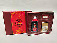 Зажигалка бензиновая в подарочной коробке JIANTAI "Jack Daniels Old" Gold