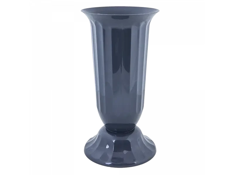 Вазон з підставкою Флора 38 (графіт), фото 1