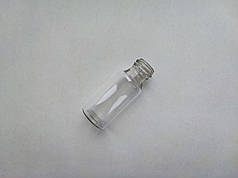 15 мл СКЛЯНИЙ Круглий прозорий флакон сам окремо, пляшка, атомайзер, ємкість, пляшечка