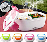 Ланчбокс з підігрівом їжі 2в1, Electric lunch box, ланч-бокс 220V/12V, фото 2