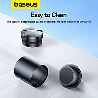 Автомобільна попільничка в підсклянник Baseus Premium 2 Series Car Ashtray Чорний, фото 3