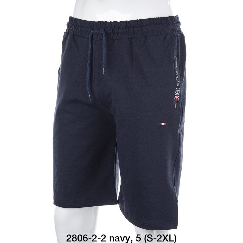 Сині чоловічі шорти Туреччина Розміри: 44,46,48,50,52 (18072-2), фото 1