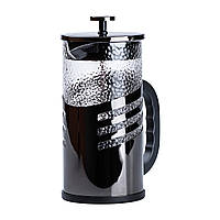 Стеклянный чайник для заварки френч пресс для кофе чайник заварочный с фильтром 1 л