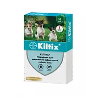 Ошейник от блох и клещей Bayer/Elanco Kiltix для маленьких собак 35 см