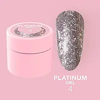 Блискітки Luna Moon Platinum Gel 04, 5ml