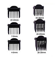 Машинка для стрижки Surker RFC-688B (6 насадки, LED дисплей, зарядний пристрій), фото 5