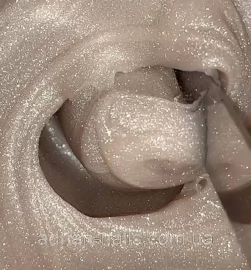Полі гель із ШИМЕРОМ Acrylatic (Poly gel) Sand Shine 50 грамів
