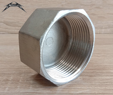 Заглушка нержавіюча внутрішня різьба AISI 304 Ду 15 (1/2')
