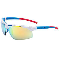 Очки спортивные солнцезащитные Zelart MC5265 цвет белый mr