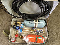 Комплект газосварщика переносной ДОНМЕТ (пост газосварочный в металлическом чемоданчике) (O2+C3H8)