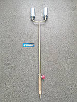 ГВ ДОНМЕТ 252 Горелка ручная газовоздушная инжекторная тип ГВ (двухфакельная , рычаг, деревянная ручка)
