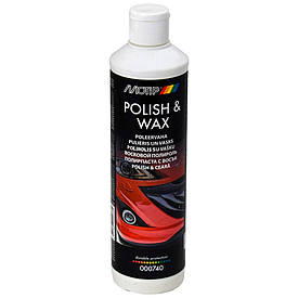 Воскова поліроль рідкого типу Motip Polish & Wax 500мл