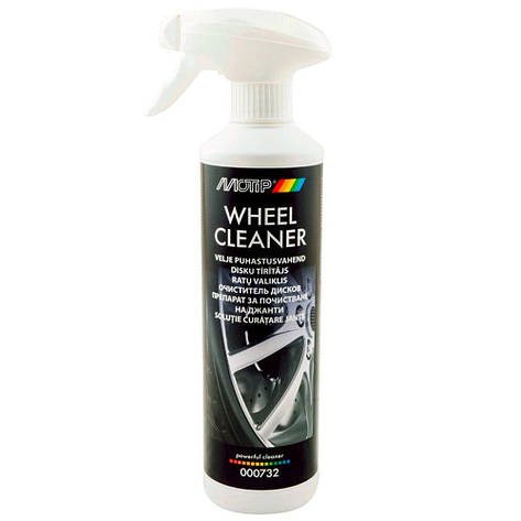 Розпилюваємий очисник колісних дисків Motip Wheel Cleaner 500мл, фото 1