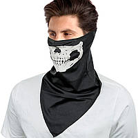 Шарф-маска Zelart SKULL MASK TY-0353 цвет черный mr