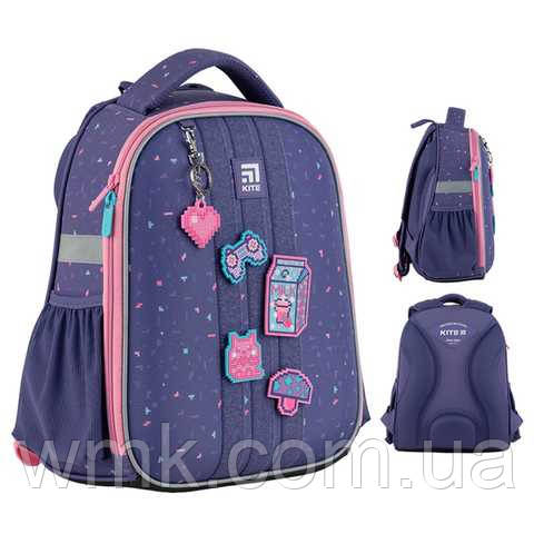 Рюкзак Kite Education каркасний   Pixel Love
