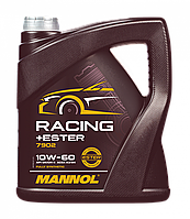 Моторное масло Mannol 7902 RACING+ESTER 10W-60 4л синтетическое