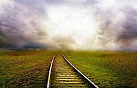 Картина на холсте "Железная дорога" (N455)