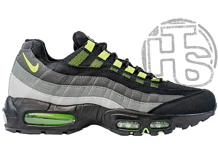 Чоловічі кросівки Nike Air Max 95 Black Neon Grey FV4710-001, фото 1