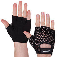 Перчатки для фитнеса и тренировок Zelart SB-161955 размер M цвет черный mr