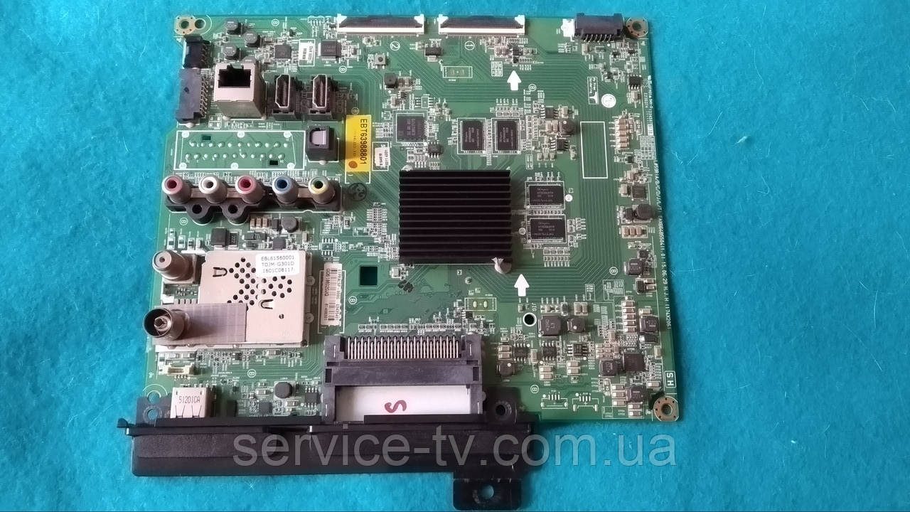 Материнська плата EAX66485504(1.0) від телевізора LG 43UF640V-ZA