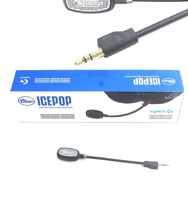 Оригінальний мікрофон для навушників гарнітури Logitech G PRO X X 2 LIGHTSPEED Blue IcePop G PRO Blue IcePop, фото 1