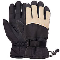 Перчатки горнолыжные мужские теплые MARUTEX AG-903 размер m-l цвет черный-серый mr