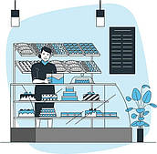 Каса для пекарні, кондитерського магазину