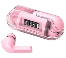 Прозорі навушники Bluetooth 5.3 Бездротові навушники TM20 індикатором заряду та LED дисплеєм