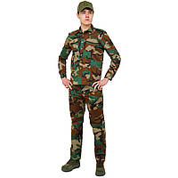 Костюм тактический (рубашка и брюки) Military Rangers ZK-SU1129 размер 2XL цвет камуфляж woodland mr